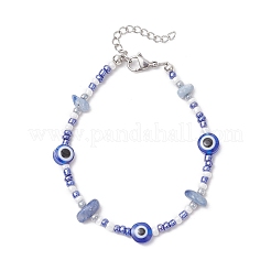 Braccialetti con perline di semi di vetro&nbsp;BJEW-JB11889