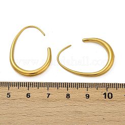 Orecchini pendenti a goccia in acciaio inossidabile 304&nbsp;LS-EJEW-S272-05G