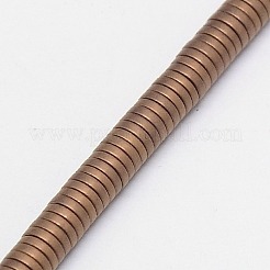 Galvanisieren unmagnetische synthetischen Hämatitkornen Stränge&nbsp;G-J164B-4mm-01