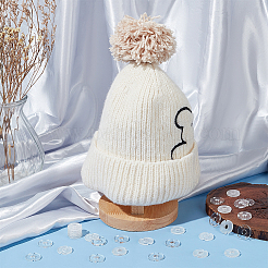 50 porta pompon per cappello in acrilico&nbsp;FIND-BC0005-56A
