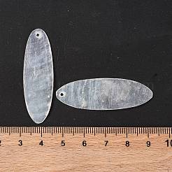 Natürliche Capiz Shell Anhänger&nbsp;BSHE-S304-15