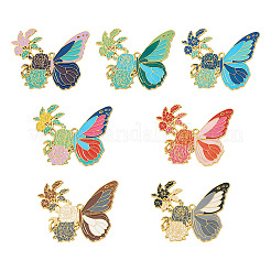 7 pendentif en alliage émaillé de 7 couleurs&nbsp;ENAM-TA0002-71