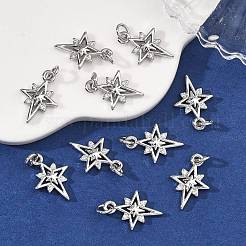 Dijes de latón con circonitas cúbicas transparentes de Shegrace&nbsp;XGRQ3P687-581P