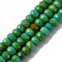Natürliche Magnesitperlenstränge&nbsp;TURQ-P027-29-4x6mm