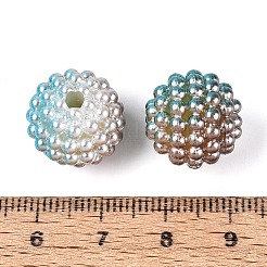 Perles acryliques de perles d'imitation&nbsp;OACR-T004-15mm-18