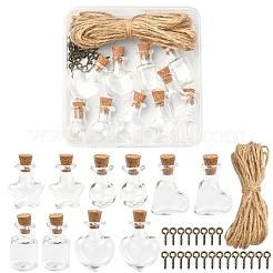 DIY-Set zur Herstellung von Deko-Anhängern mit Wunschflasche&nbsp;DIY-FS0004-97