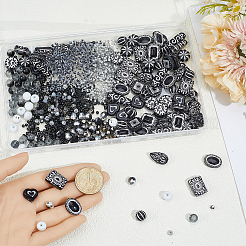 100pcs 10 Arten undurchsichtige Acrylperlen&nbsp;DIY-SC0033-33