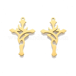 Pendentifs en acier inoxydable avec placage ionique (IP) 201&nbsp;LS-STAS-N098-097LG