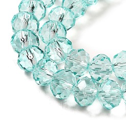 Perles de verre de peinture de cuisson transparente&nbsp;X1-DGLA-A034-T8mm-D01