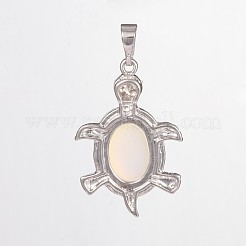 Schildkröte Opalite Anhänger&nbsp;G-D648-03-RS