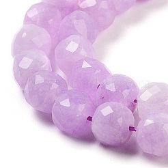 Chapelets de perles de jade blanche naturelle&nbsp;G-H028-A09-03