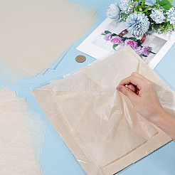 114 Stück quadratisches Geschenkpapier aus Baumwolle für Blumensträuße&nbsp;AJEW-SP0004-30D