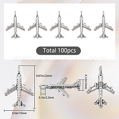100pcs Legierungsanhänger im tibetischen Stil&nbsp;FIND-SC0007-49