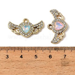 Pendenti in vetro in lega di placcatura uv&nbsp;FIND-K032-26G