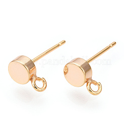 Risultati dell'orecchino della vite prigioniera d'ottone&nbsp;KK-WH0065-09B-G
