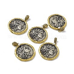 Acumular colgantes de chapado de latón&nbsp;KK-I696-04