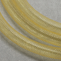 Kunststoffnetzfaden Kabel, blass Goldrute, 4 mm, 50 Yards / Bündel (150 Fuß / Bündel)