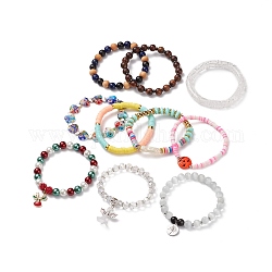 Valentines mode des idées de jour pour ses bracelets mixtes, aléatoire dans les matériaux et les couleurs, 45~58mm