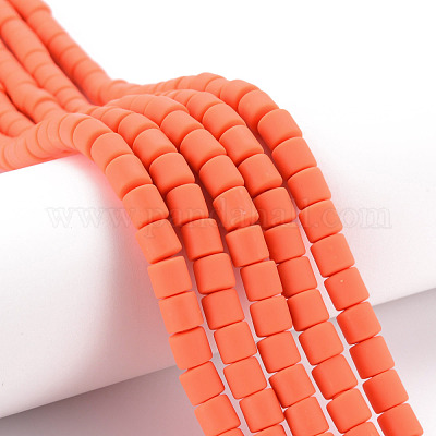 Chapelets de perles en pâte polymère&nbsp;CLAY-T001-C36-1