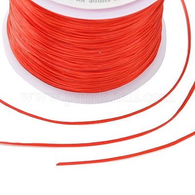 Filo di cristallo elastico piatto&nbsp;EW-YW0001-0.8mm-02I-1