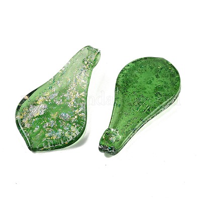 Lampwork grandi ciondoli&nbsp;FOIL-K003-01D-1