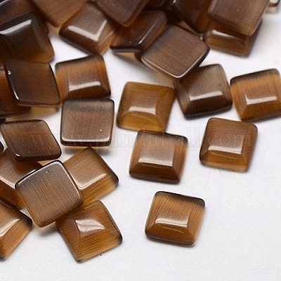 Cabochons di occhio di gatto&nbsp;CE-J006-10x10mm-26-1