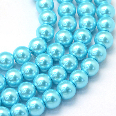 Cuire de la peinture en verre perles brins&nbsp;HY-Q003-3mm-48-1