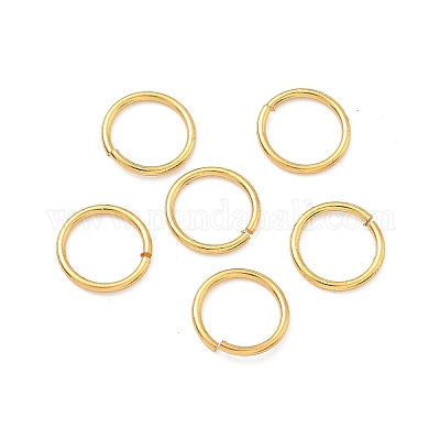 Messing Open Ringe springen&nbsp;KK-H532-43G-G-1