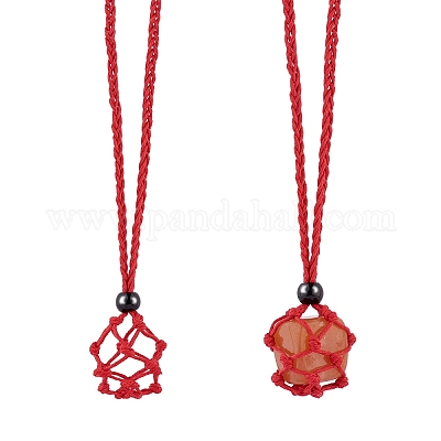 Cotton thread hot sale necklace making