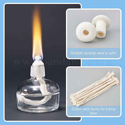 PandaHall Elite 40pcs Metal Candle Wick Holders 4 Inch Candle Wick Bars Candle  Wick Centering Device for Candle Making and DIY Crafts 