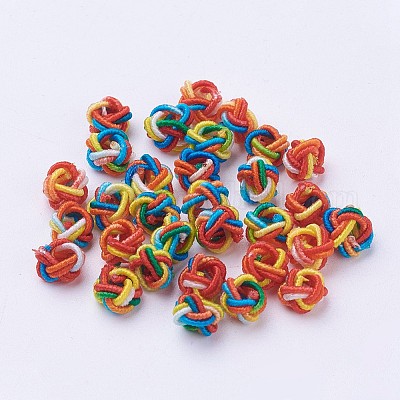 Nylonschnur gewebte Perlen&nbsp;NWIR-F005-14R-1