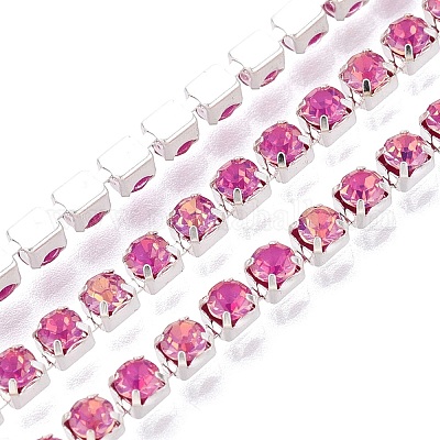 Catene della tazza del rhinestone di ferro&nbsp;CH-A008-02E-1