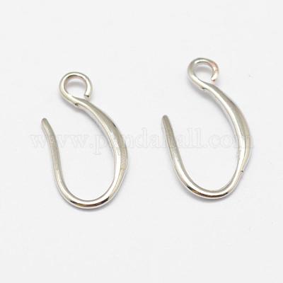 Ganci di orecchini in ottone&nbsp;KK-F714-06S-1
