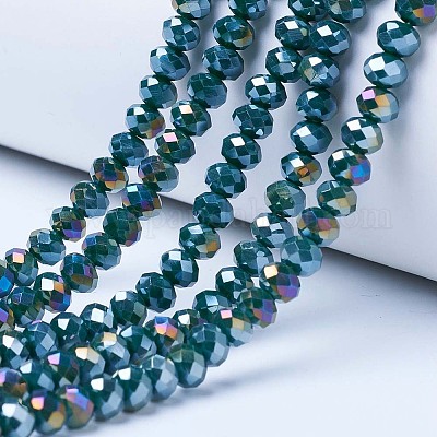 Wholesale Electroplate Glass Beads Strands 