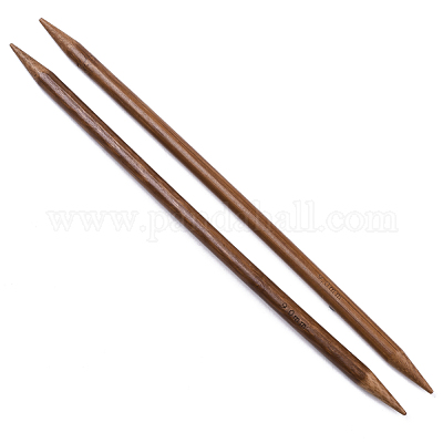 Doppelspitzstricknadeln aus Bambus (dpns)&nbsp;X-TOOL-R047-9.0mm-03-1