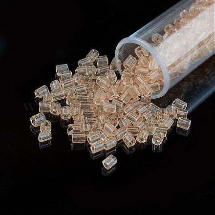 11/0 Two Cut Round Hole Glass Seed Beads SEED-G006-2mm-02-1