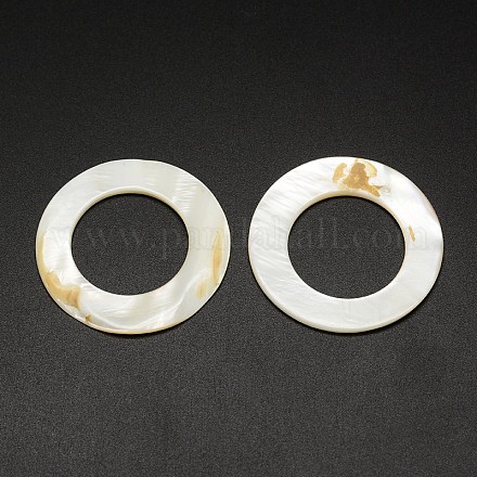 Donuts anillos de enlace de conchas de agua dulce SHEL-M006-05-1