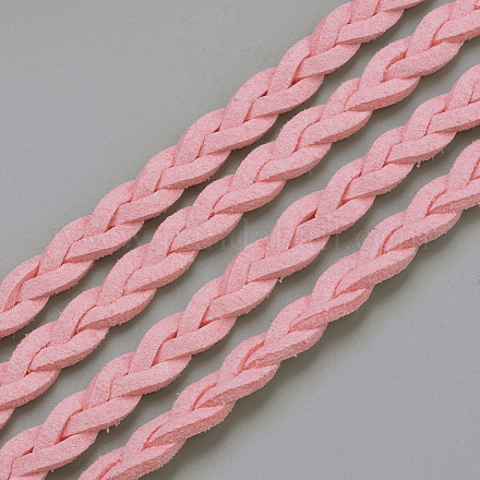 Cordón trenzado de imitación de gamuza X-LW-Q008-2.7mm-1038-1