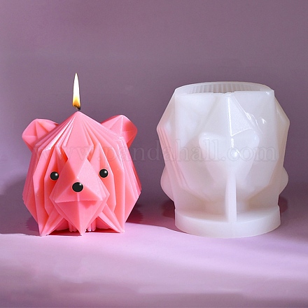 Stampi per candele in silicone fai da te in stile origami SIMO-H140-02E-1