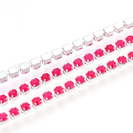 Catene della tazza del rhinestone di ferro CH-T006-01A-05-1