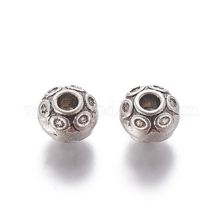 Tibetan Silver Spacer Beads LF0713Y-NF-1