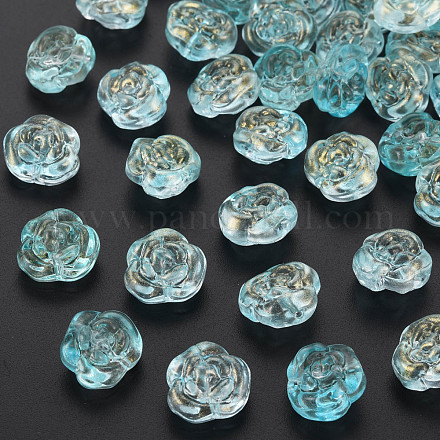 Perles en verre transparentes GLAA-S190-022-D02-1