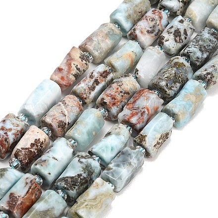 Larimar Naturperlen Stränge G-F836-B09-01-1