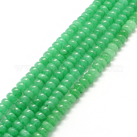 Chapelets de perles en jade de Malaisie naturelle G-UK0003-04Q-1