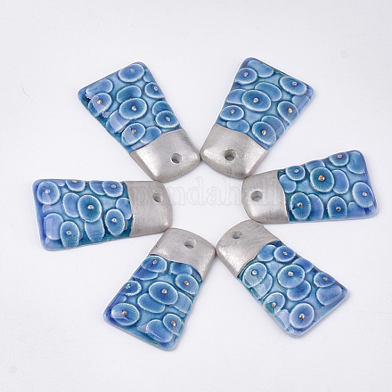 Ciondoli di porcellana fatti a mano X-PORC-T002-54-1