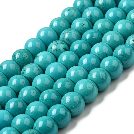 Chapelets de perles en howlite naturelle G-B049-C01-07A-1
