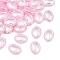 Imitation Pearl Acrylic Beads, Oval, Pink, 18x13.5x6mm, Hole: 1.6mm, about 549pcs/500g
