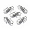 Tibetan Style Alloy S-Hook Clasps, Cadmium Free & Lead Free, Antique Silver, 22x12x3.5mm, about 700pcs/1000g