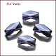 Perles d'imitation cristal autrichien SWAR-F055-8x4mm-22-1