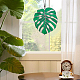 Monstera Leaf Acrylic Pendant Decorations HJEW-WH0043-33B-5